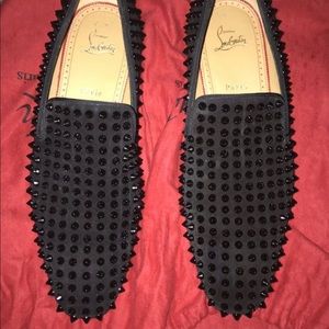 Christian Louboutin men’s 8 Dandelion Spikes Black